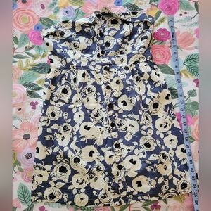 Silence + Noise Strapless Floral Print Dress